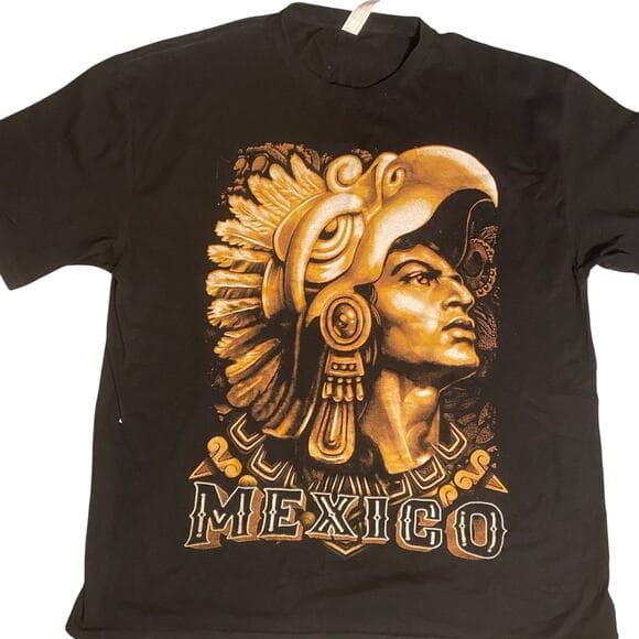 Mexico T-Shirt XL black t-shirt - Thumbnail 5