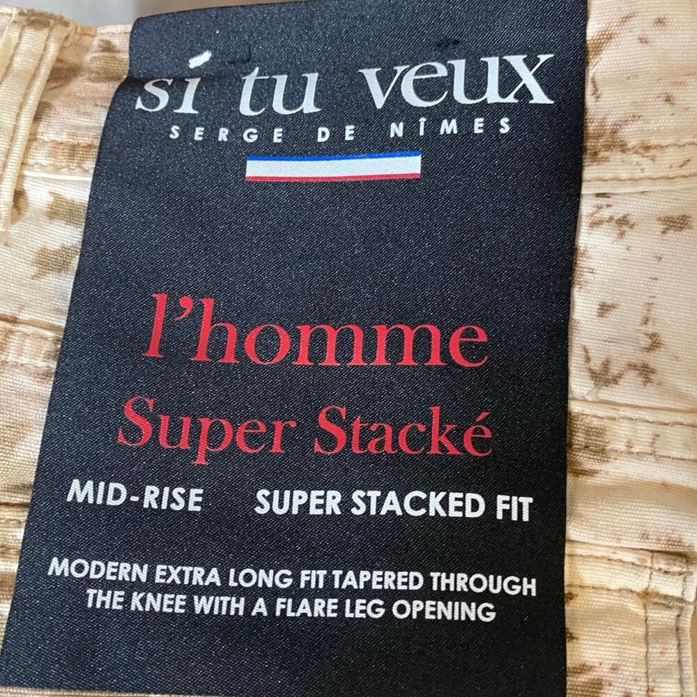 Si tu veux serge de nimes size 32 brand new with out the tags - Thumbnail 5