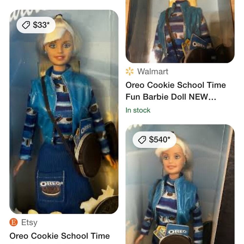 Mattel Barbie Oreo with out the Box, 2001 - Thumbnail 4