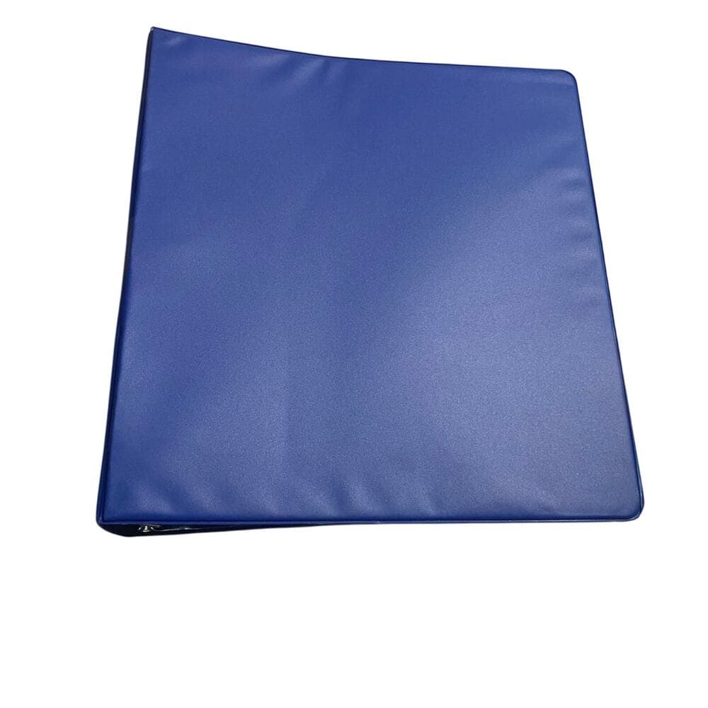 Blue school binder