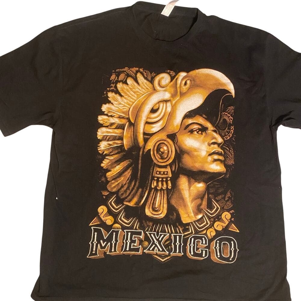 Mexico T-Shirt XL black t-shirt - Thumbnail 4