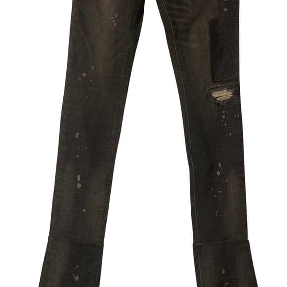 Shabaz Z Brothers Superstack Black Mens Jeans Size 32 - Thumbnail 12