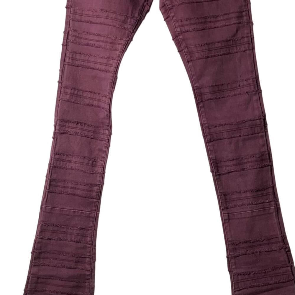 Doctrine Superstack Kill Joy Purple Mens Jeans Size 38 - Thumbnail 5