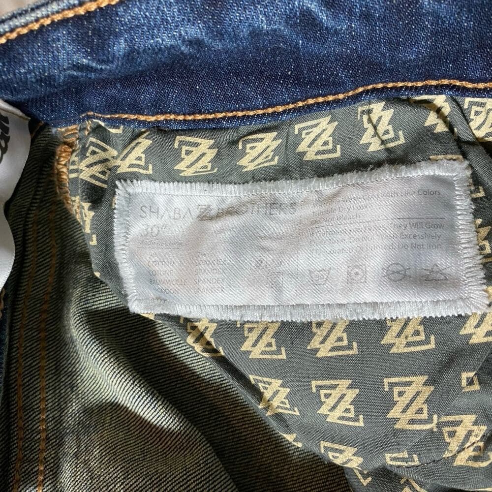 Shabaz Brother Billy jeans Size 30 super stacks - Thumbnail 4