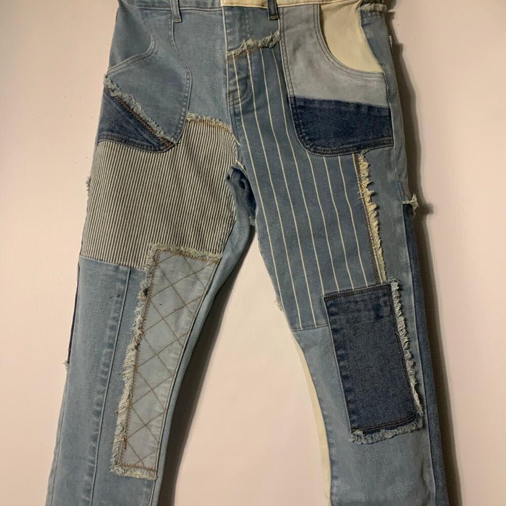 Si Tu Veux Superstack Mens Jeans Size 32 - Thumbnail 2
