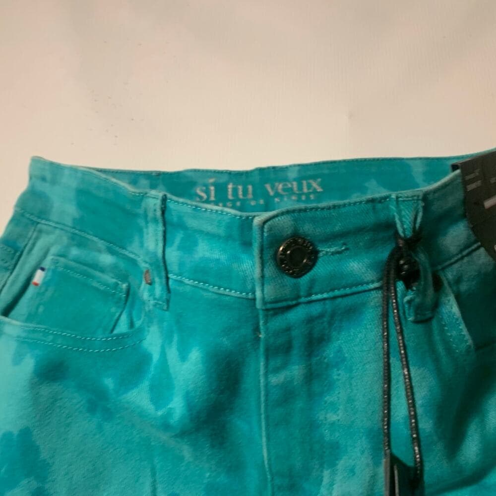 Si Tu Veux Teal Mens Jeans Size 32 - Thumbnail 3