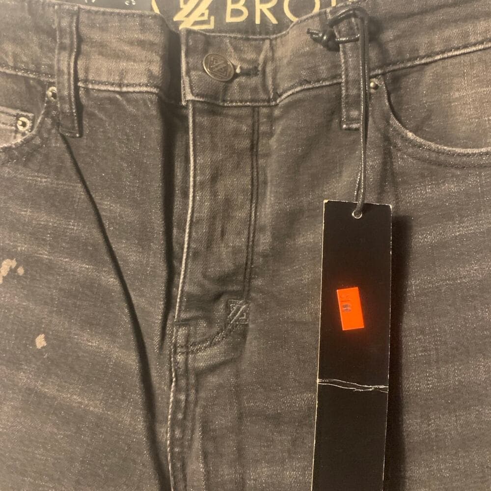 Shabaz Z Brothers Black Mens Jeans Size 32 - Thumbnail 3