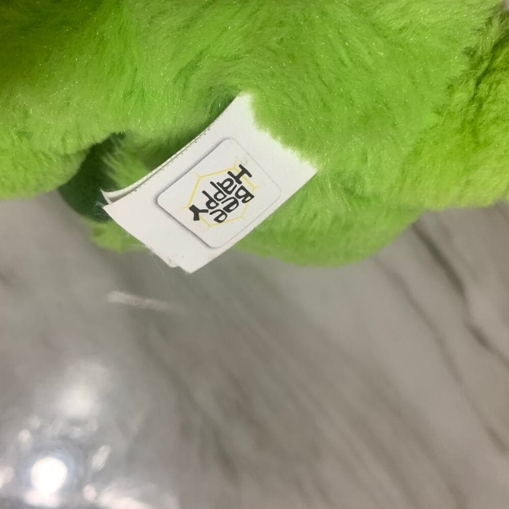 Kellytoy 9”Green Triceratops Dinosaur Stuffed Animal Plush Ribbon Bow Tie EUC - Thumbnail 4