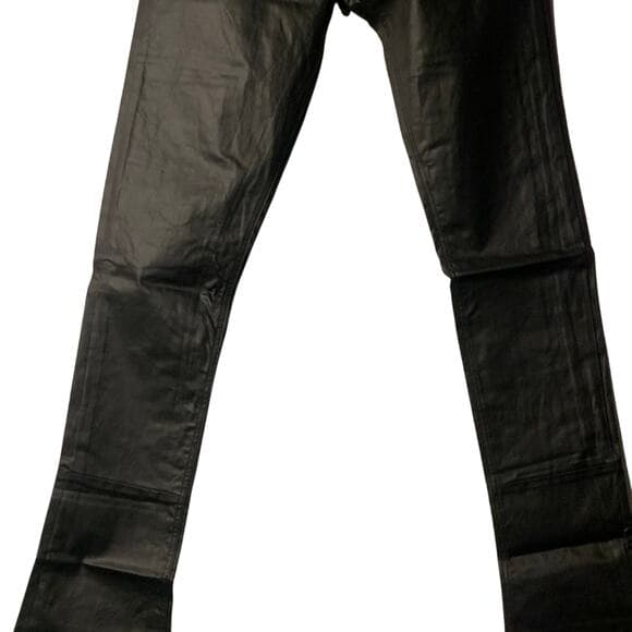 Doctrine Superstack Black Wax Mens Jeans Size 38 - Thumbnail 8