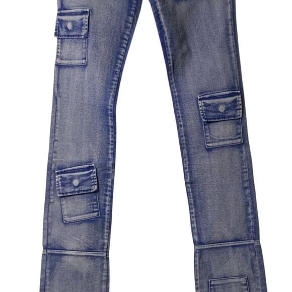 Si Tu Veux Superstack Royal Mens Jeans Size 32 - Thumbnail 7