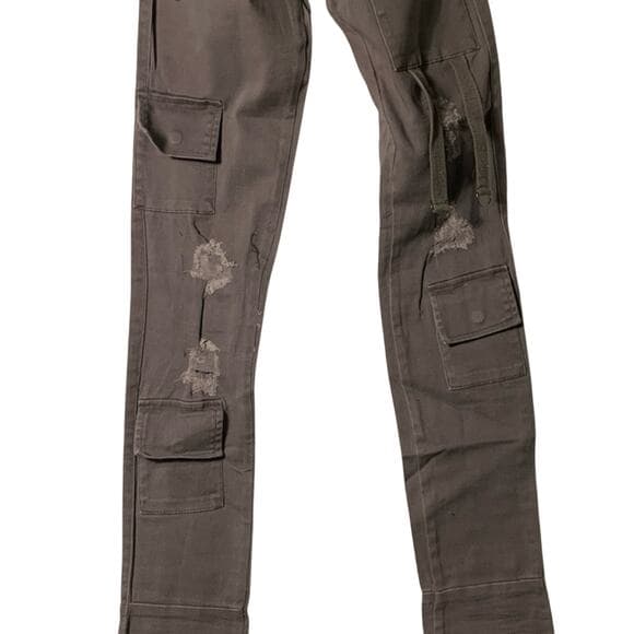 Si Tu Veux Superstack Grey Mens Jeans Size 40 - Thumbnail 11