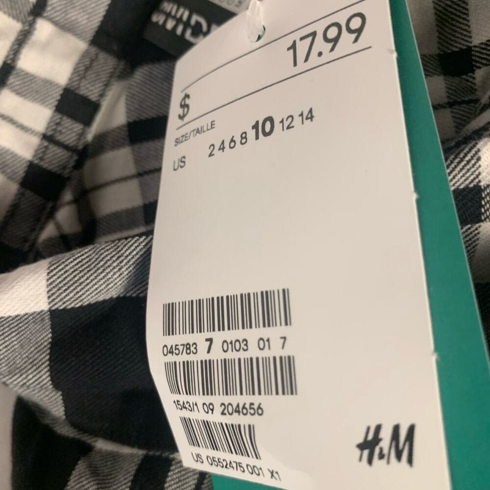 H & M Women’s Button Down Size 10 - Thumbnail 3