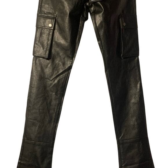 Doctrine Stacked Black Mens Jeans Size 32 - Thumbnail 7