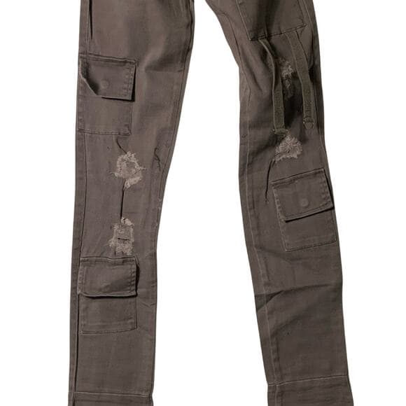 Si Tu Veux Superstack Grey Mens Jeans 38 - Thumbnail 8