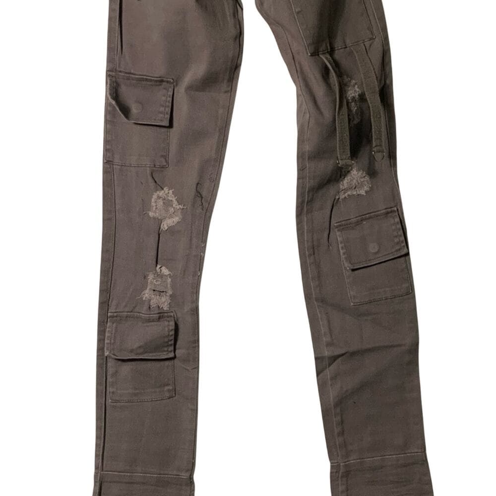 Si Tu Veux Superstack Grey Mens Jeans Size 40 - Thumbnail 10