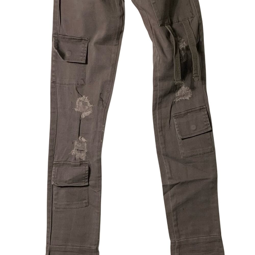 Si Tu Veux Superstack Grey Mens Jeans 30 - Thumbnail 11