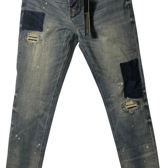 Shabaz Z Brothers Blue Mens Jeans Size 38 - Thumbnail 8