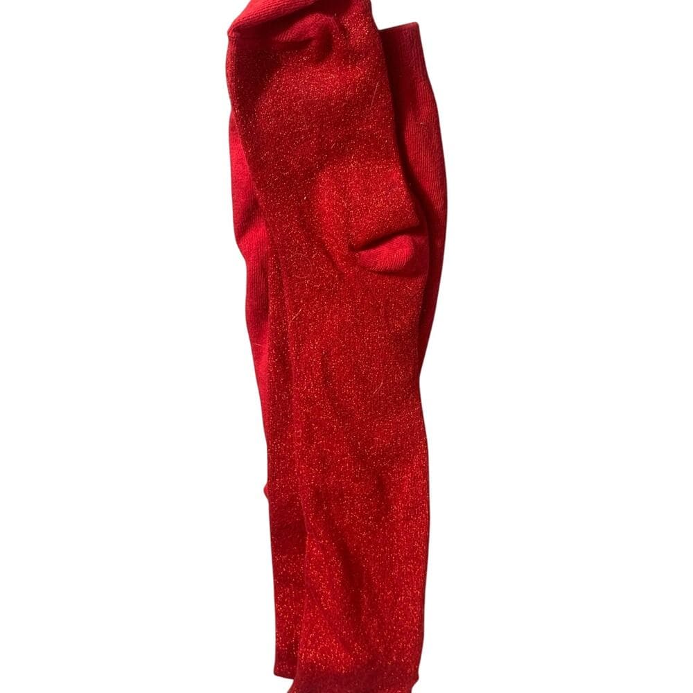 Children Place Red Girl Stocking Size 12-14 - Thumbnail 2