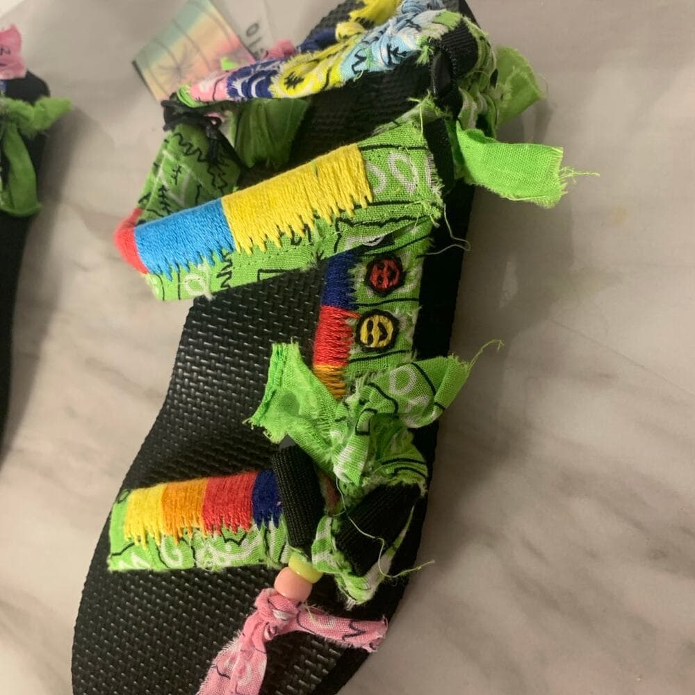 Trekky Gio Fluo Green Bandana Sandal