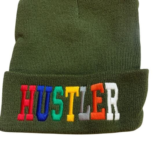 Hustler Skelly Hat Green - Thumbnail 3