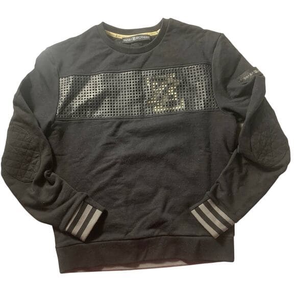 Shaba Z Brothers Back Crewneck Sweater Size Medium - Thumbnail 6