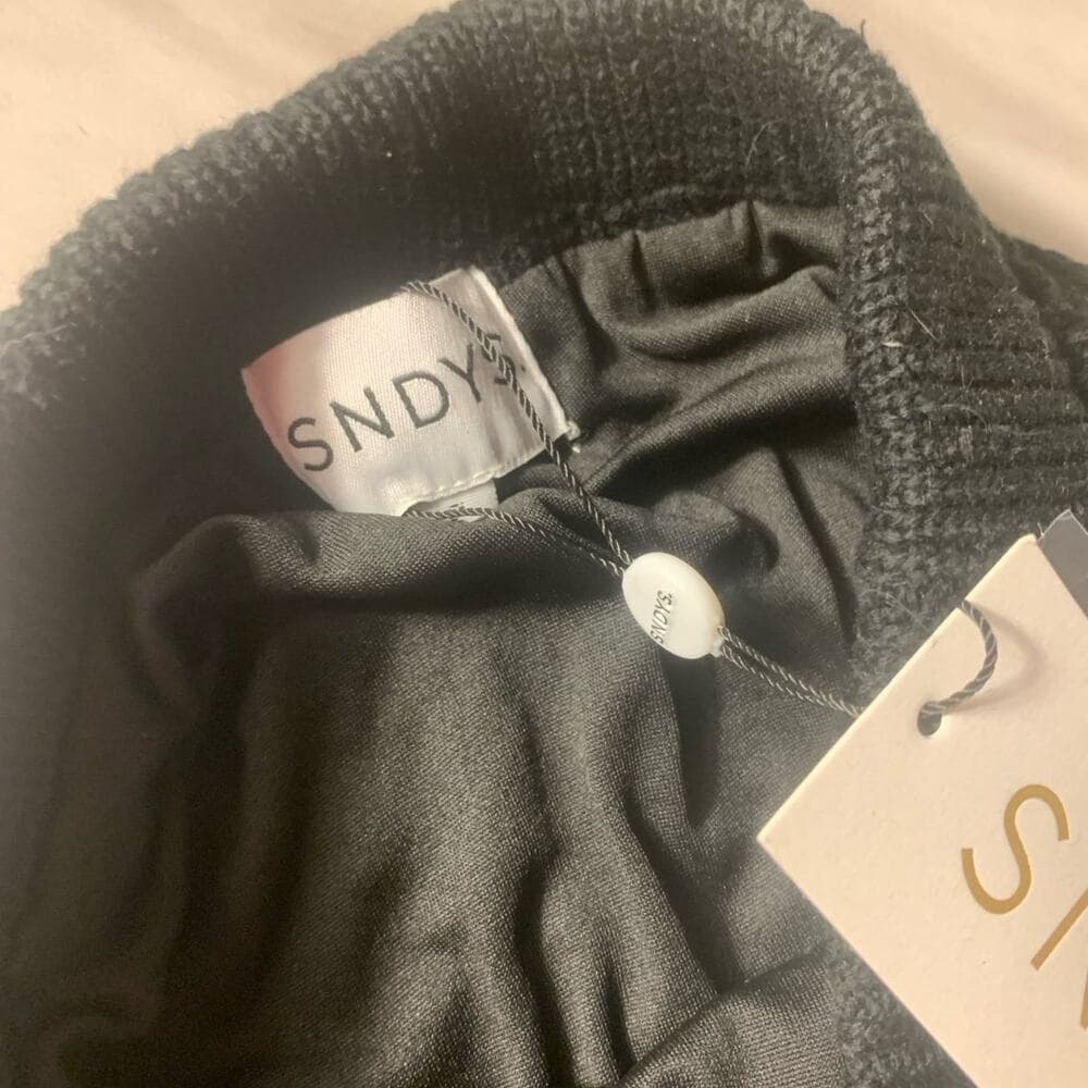 SNDYS Women’s Black Women’s Dress Size Small - Thumbnail 2