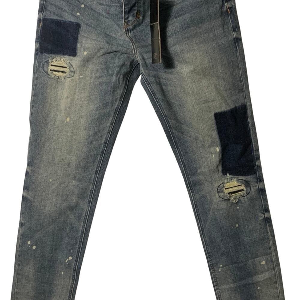 Shabaz Z Brothers Blue Mens Jeans Size 38 - Thumbnail 7