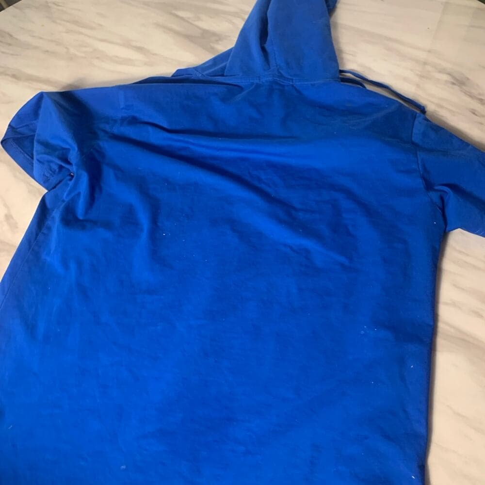Rivelli Blue Mens Short Sleeve Hoodie Size M - Thumbnail 3