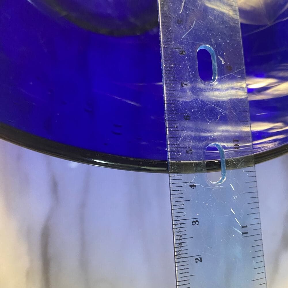 Vintage Cobalt Blue Bowl - Thumbnail 4