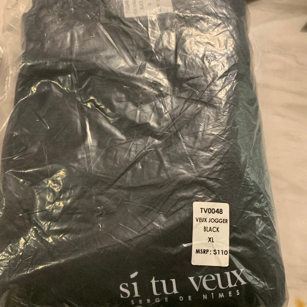 Veux Jogger Black Size XL - Thumbnail 8