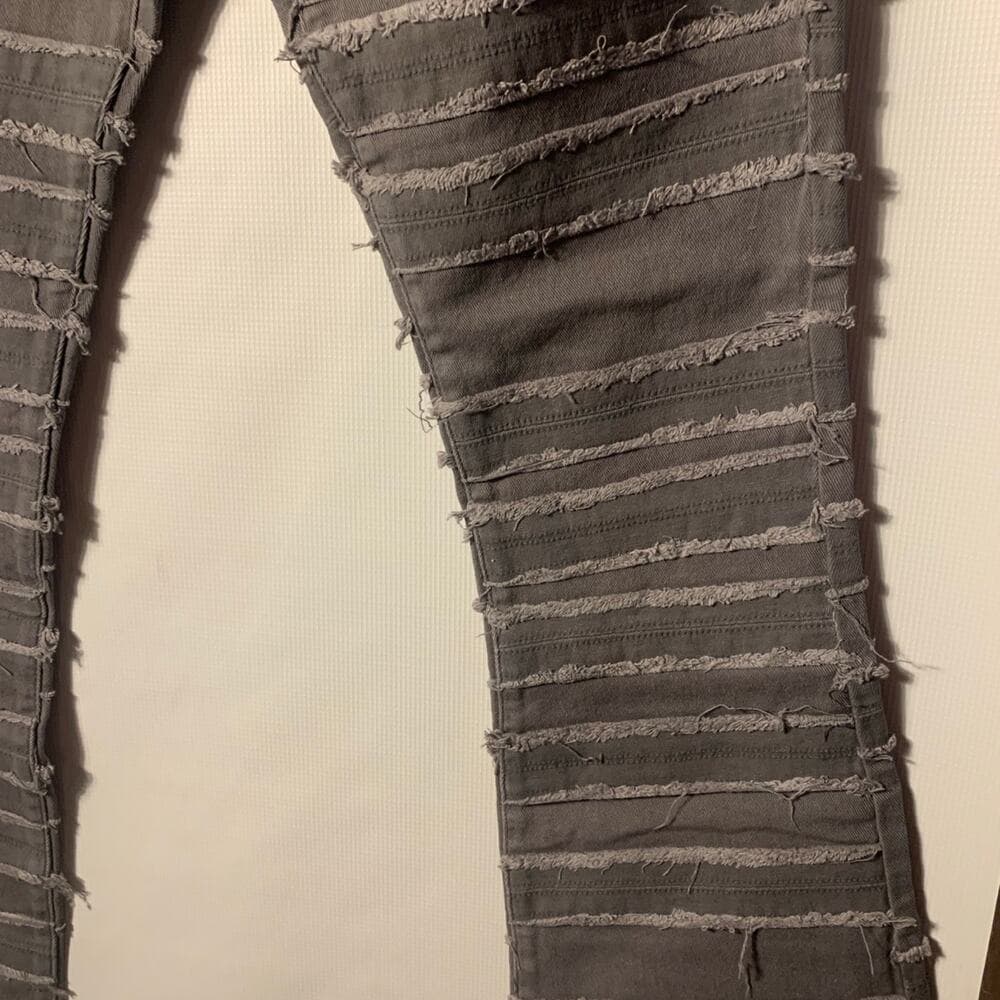 Doctrine Grey Flared Mens Jeans Size 32
