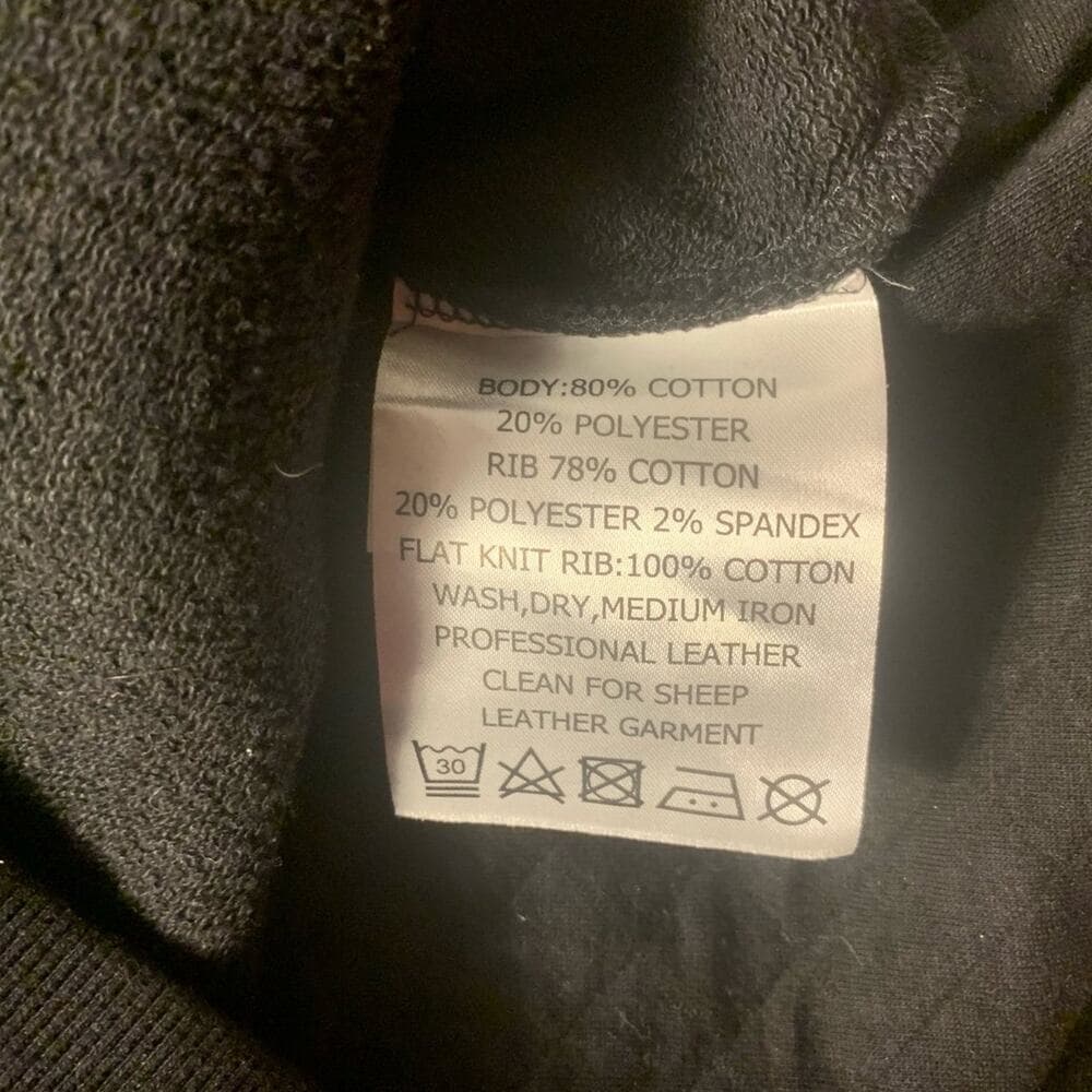 Shaba Z Brothers Back Crewneck Sweater Size Medium - Thumbnail 3