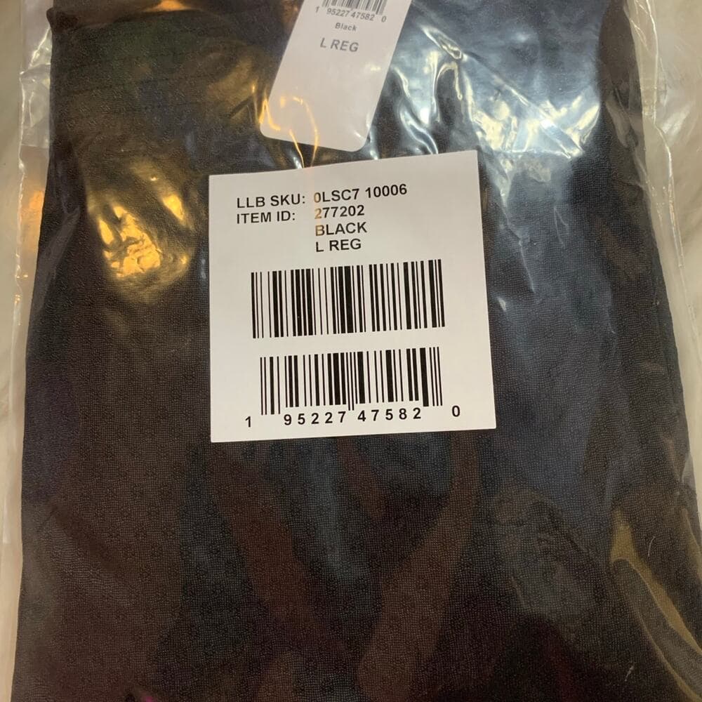 black leggings SIze Large