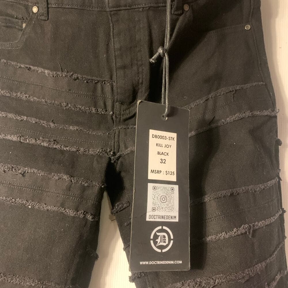 Doctrine Superstack Kill Joy Mens Jeans Size 32 - Thumbnail 3