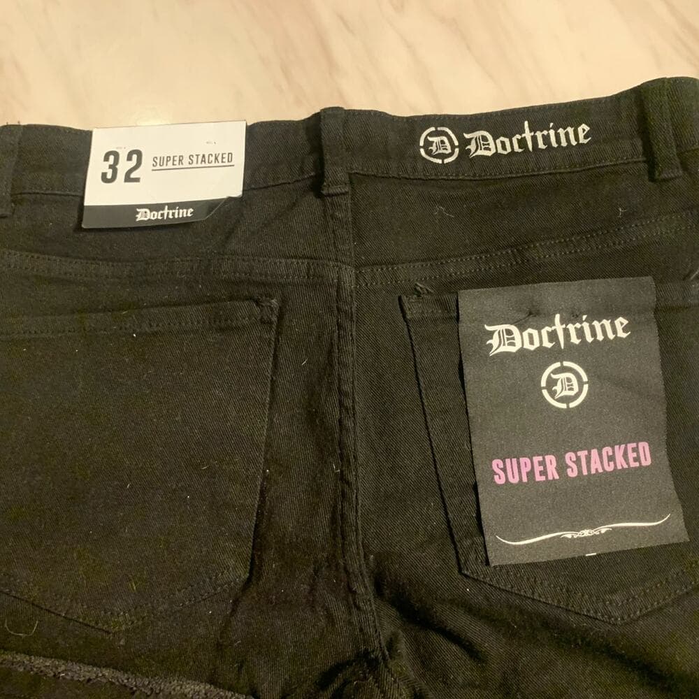 Doctrine Superstack Kill Joy Mens Jeans Size 32 - Thumbnail 5