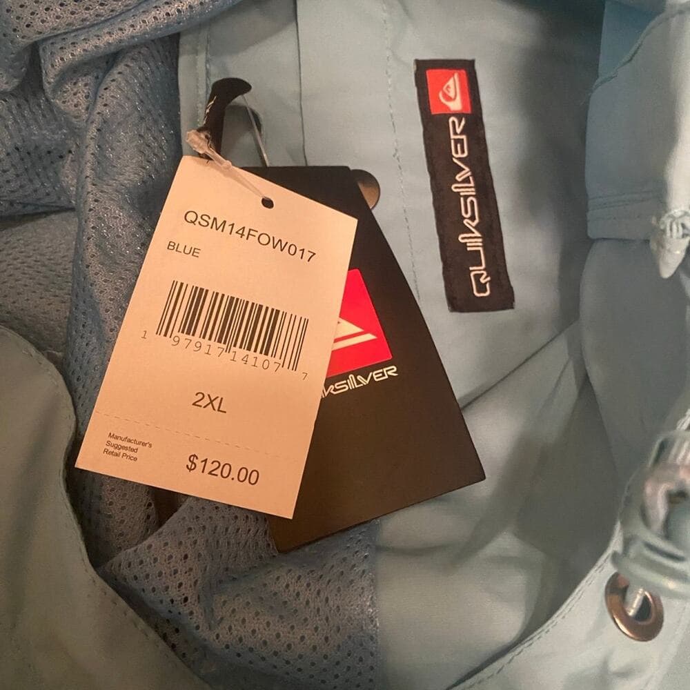 Quiksilver Light Jacket Size 2XL - Thumbnail 2