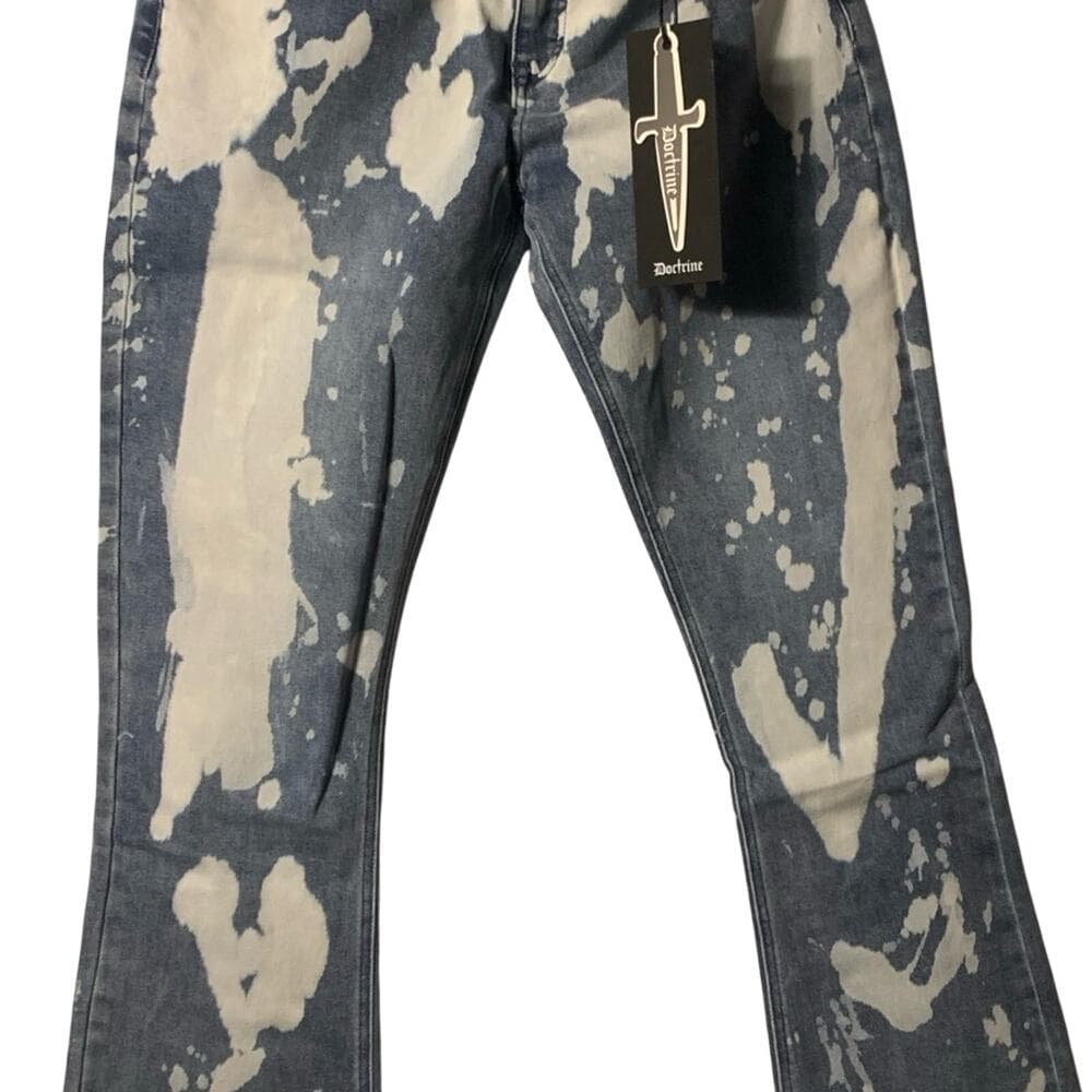 Doctrine Flared Mens Jeans Size 32 - Thumbnail 5