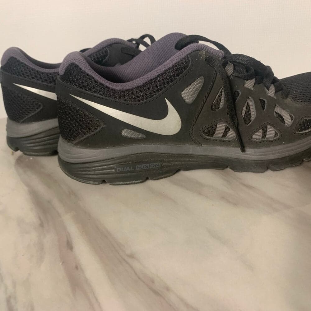 Black kids Sneakers Size 6 - Thumbnail 3