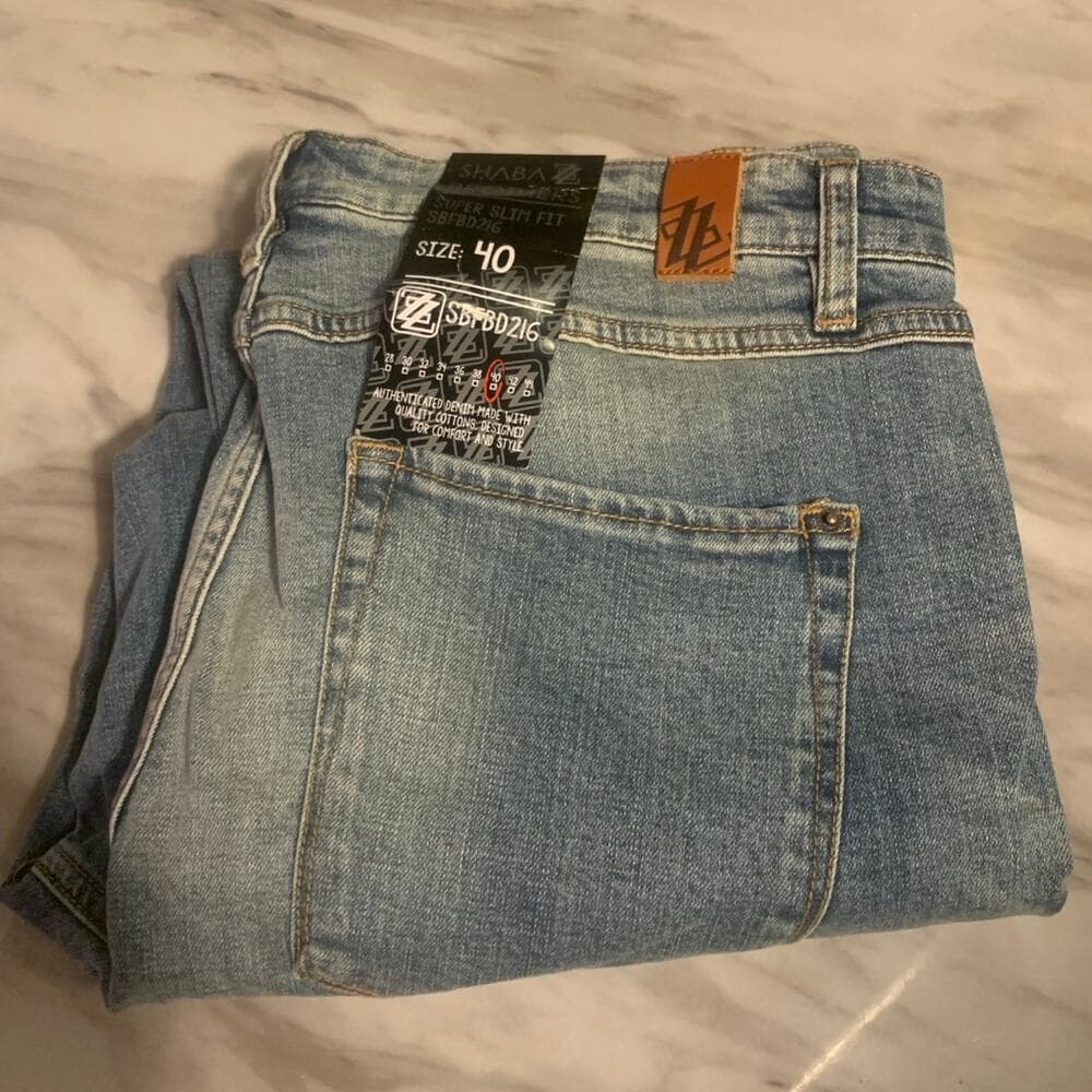 Shabaz Z Brothers Men’s Jeans Size 40 - Thumbnail 3