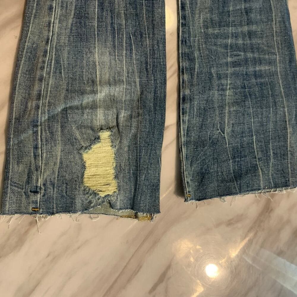 Si Tu Veux Superstack Medium Wash Mens Jean 30 - Thumbnail 6