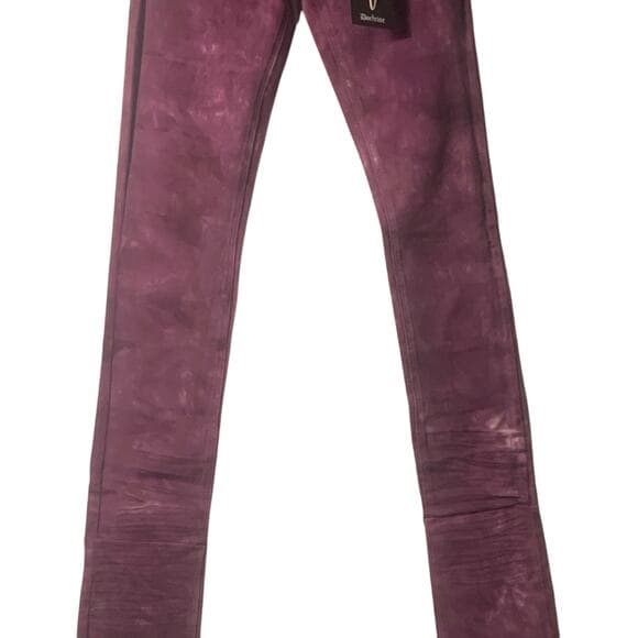 Doctrine Purple Superstack Mens Jeans Size 38 - Thumbnail 6