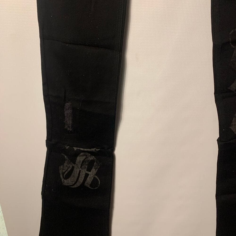 Si Tu Veux Superstack Black Wash Mens Jeans Size 34 - Thumbnail 2