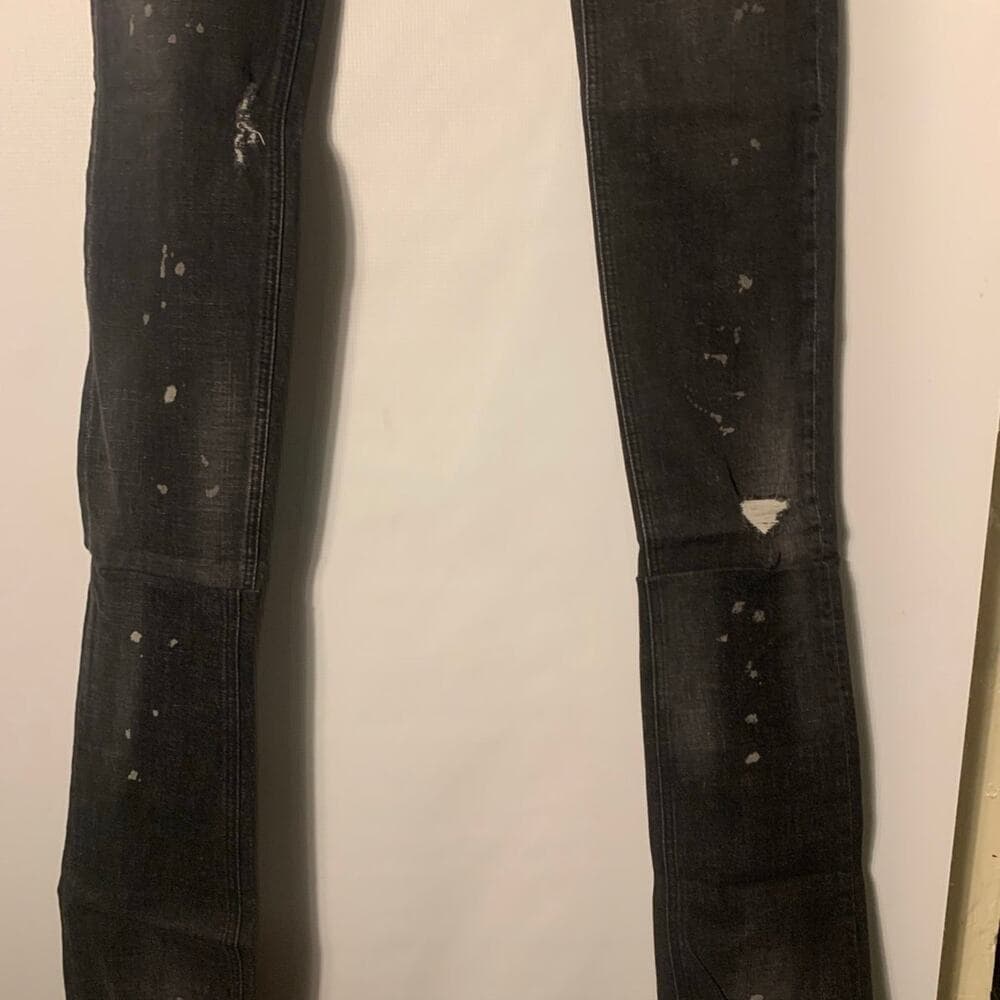 Shabaz Z Brothers Superstack Black Mens Jeans Size 32