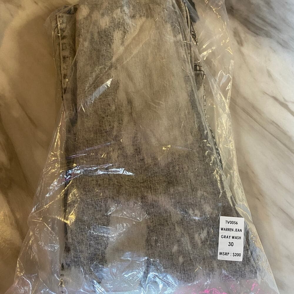 So tu veux i’homme super stacke size 30 Warren jeans grey wash - Thumbnail 6