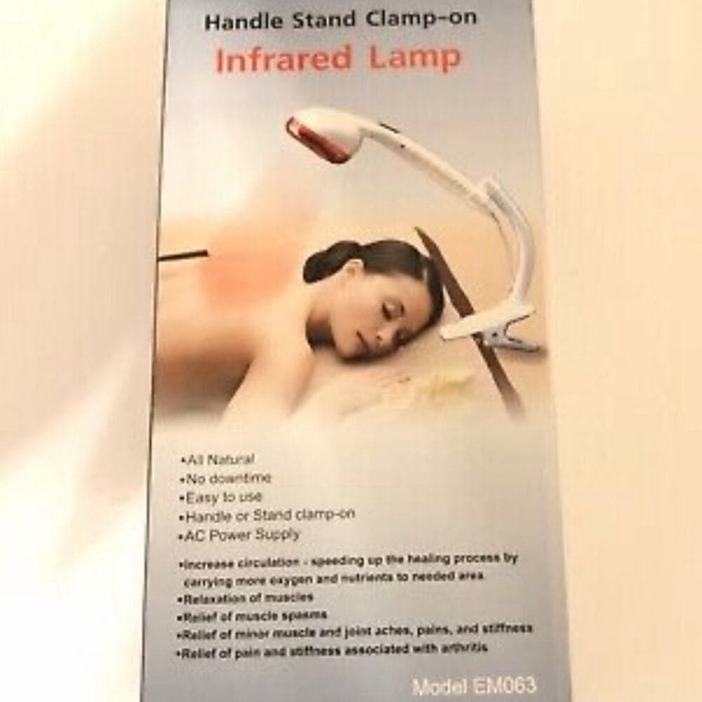 Handle Stand Clamp-On Infrared Lamp Brand New