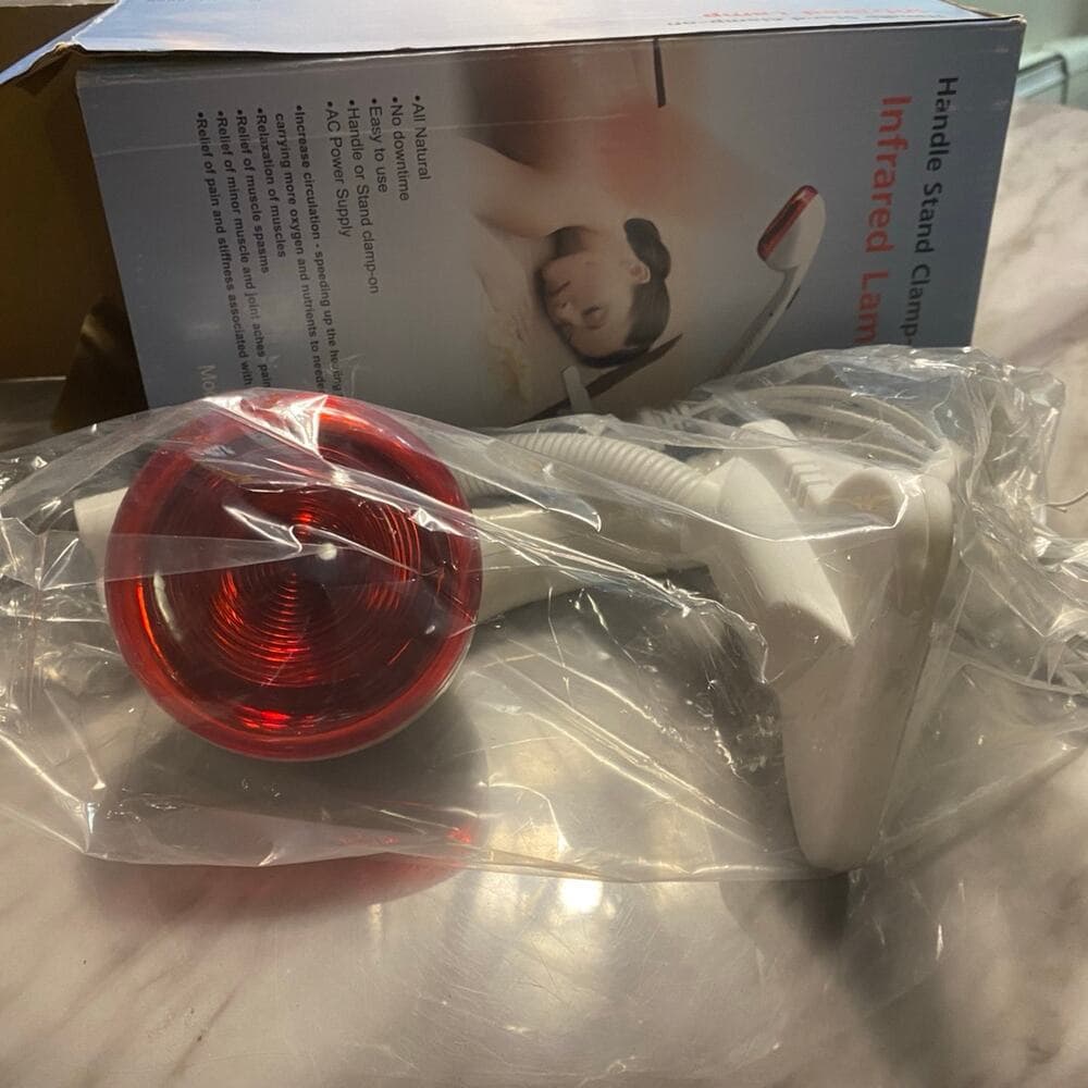 Handle Stand Clamp-On Infrared Lamp Brand New - Thumbnail 4