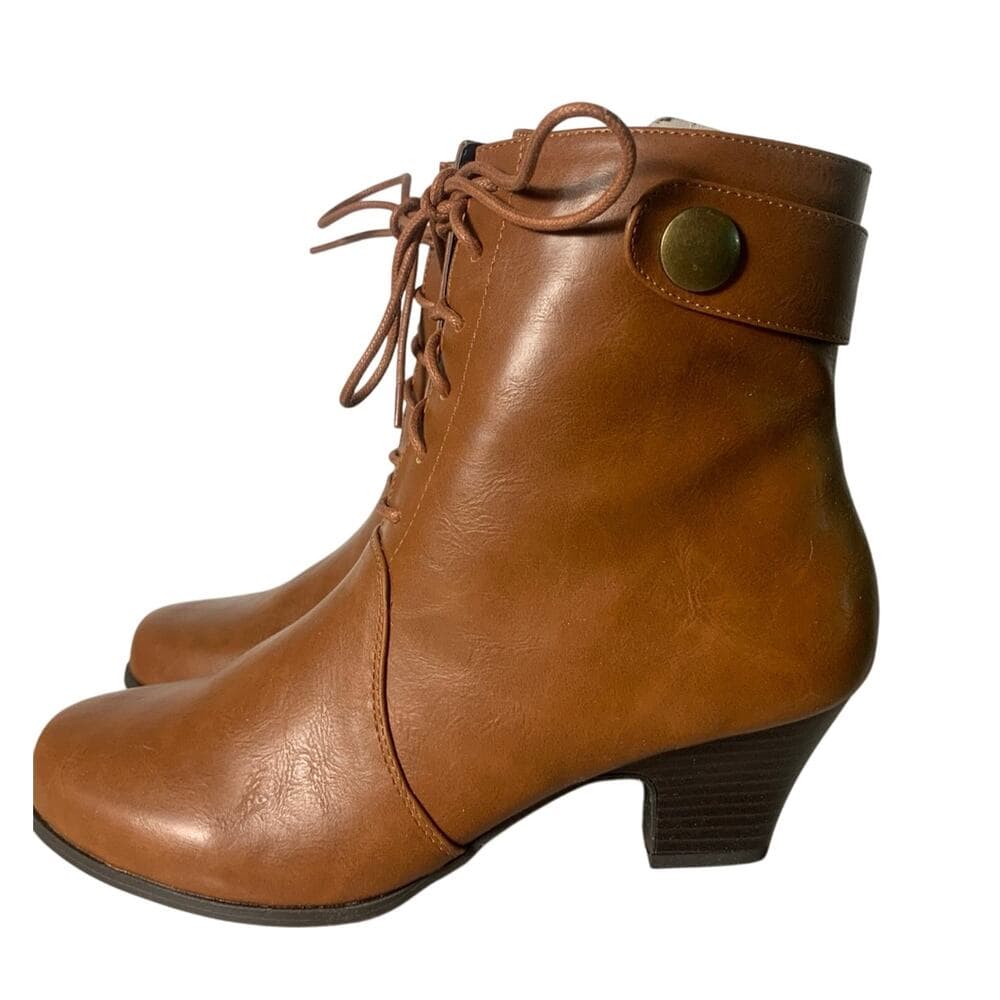 Comfortview Womens Brown Boots Size 9 - Thumbnail 7
