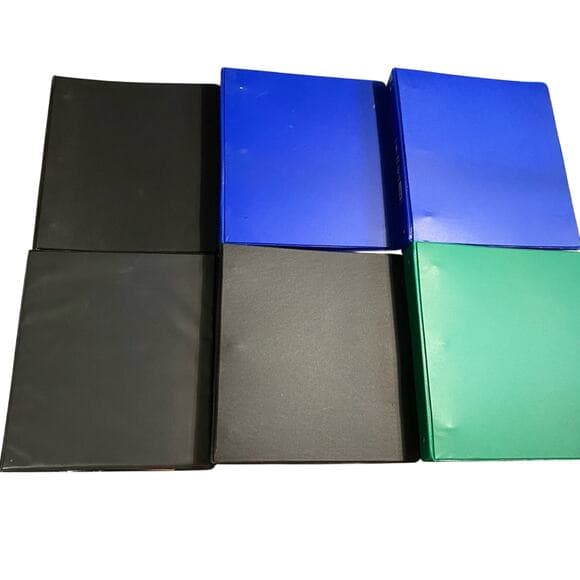 A bundle of 6 school binders - Thumbnail 4