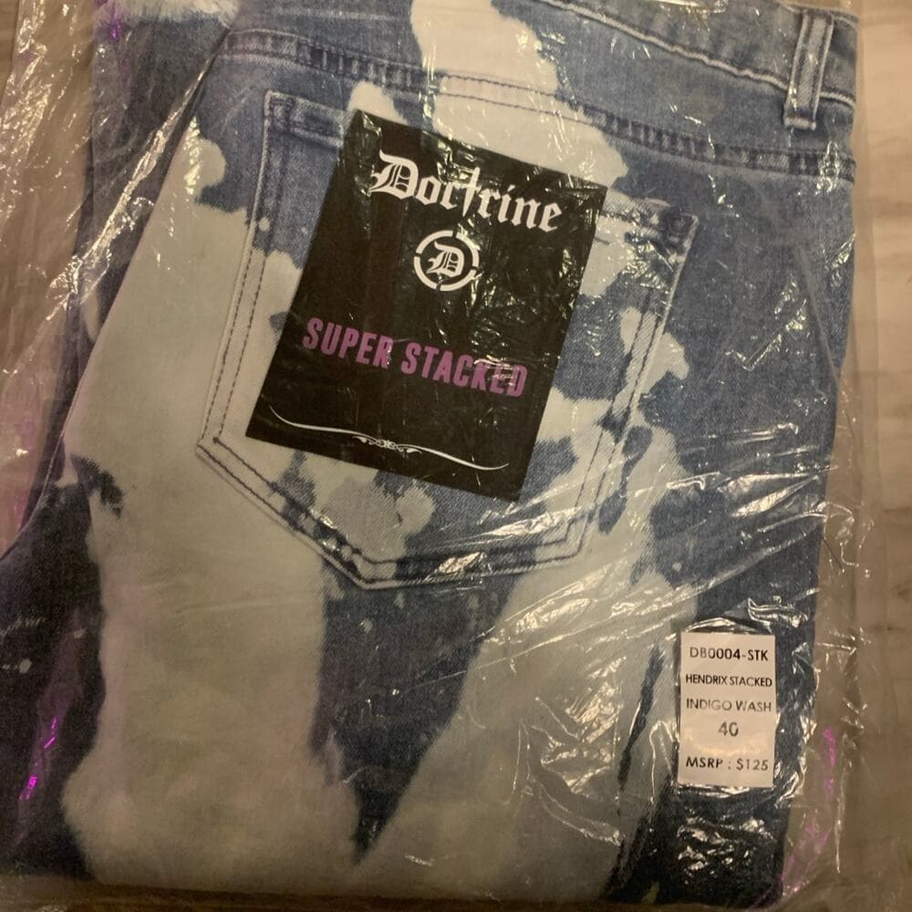 Doctrine Superstack Mens Jeans Size 40 - Thumbnail 5