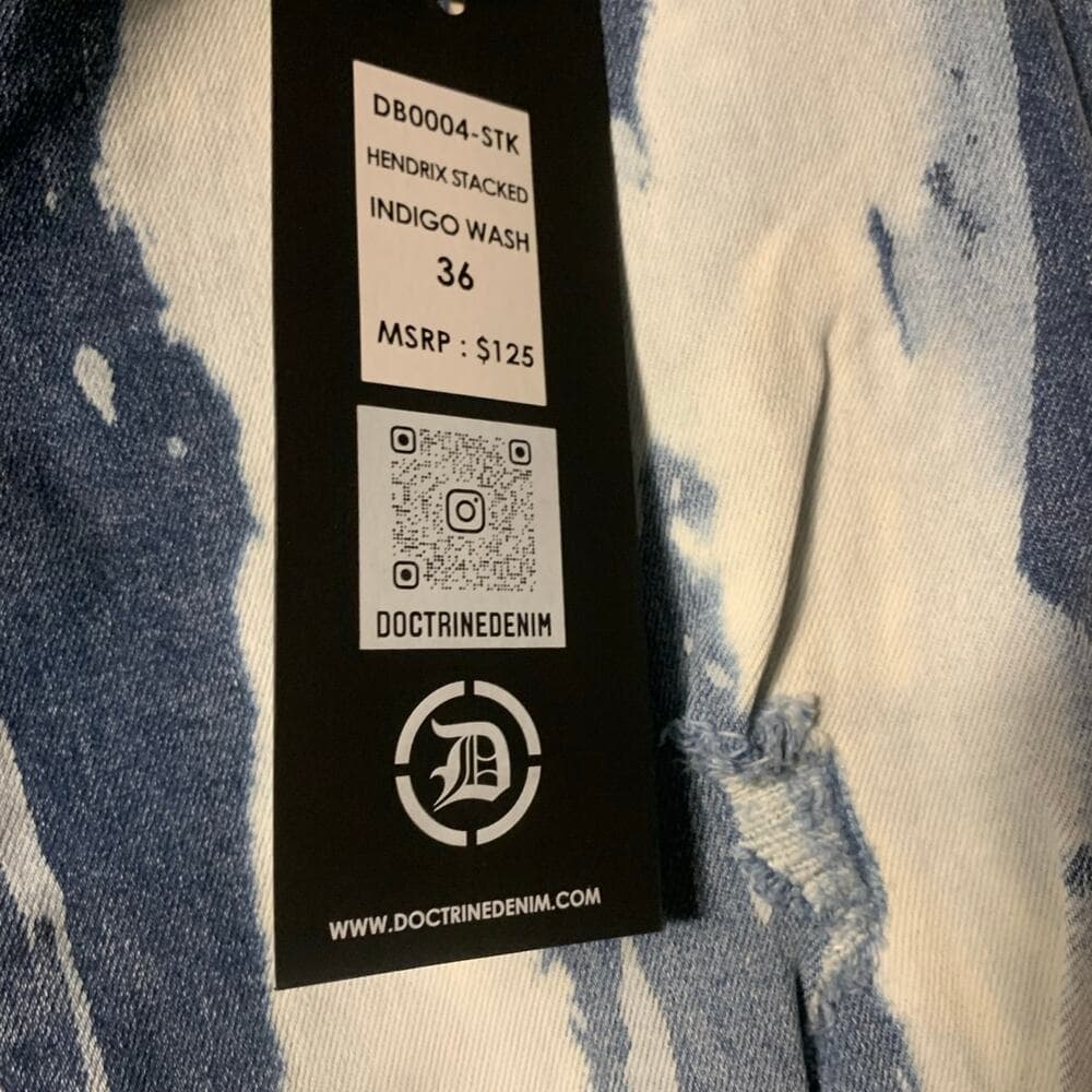 Doctrine Superstack Mens Jeans Size 36 - Thumbnail 5